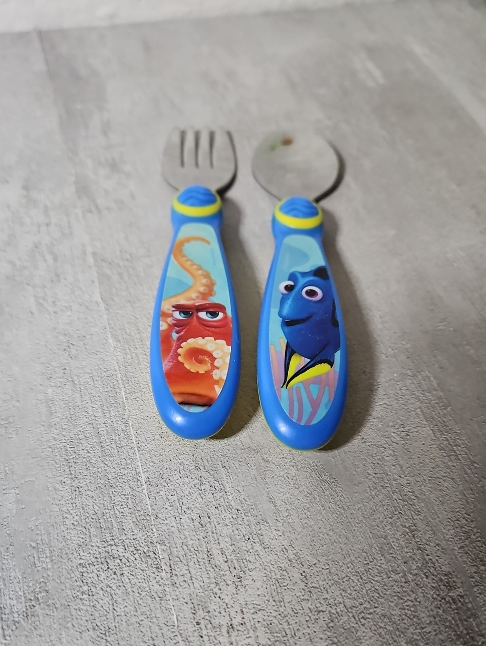 The First Years Disney/Pixar Finding Dory stainless steel fork and spoon
